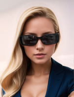 VNY Γυναικεία Γυαλιά Ηλίου Sleek Black - Image 4