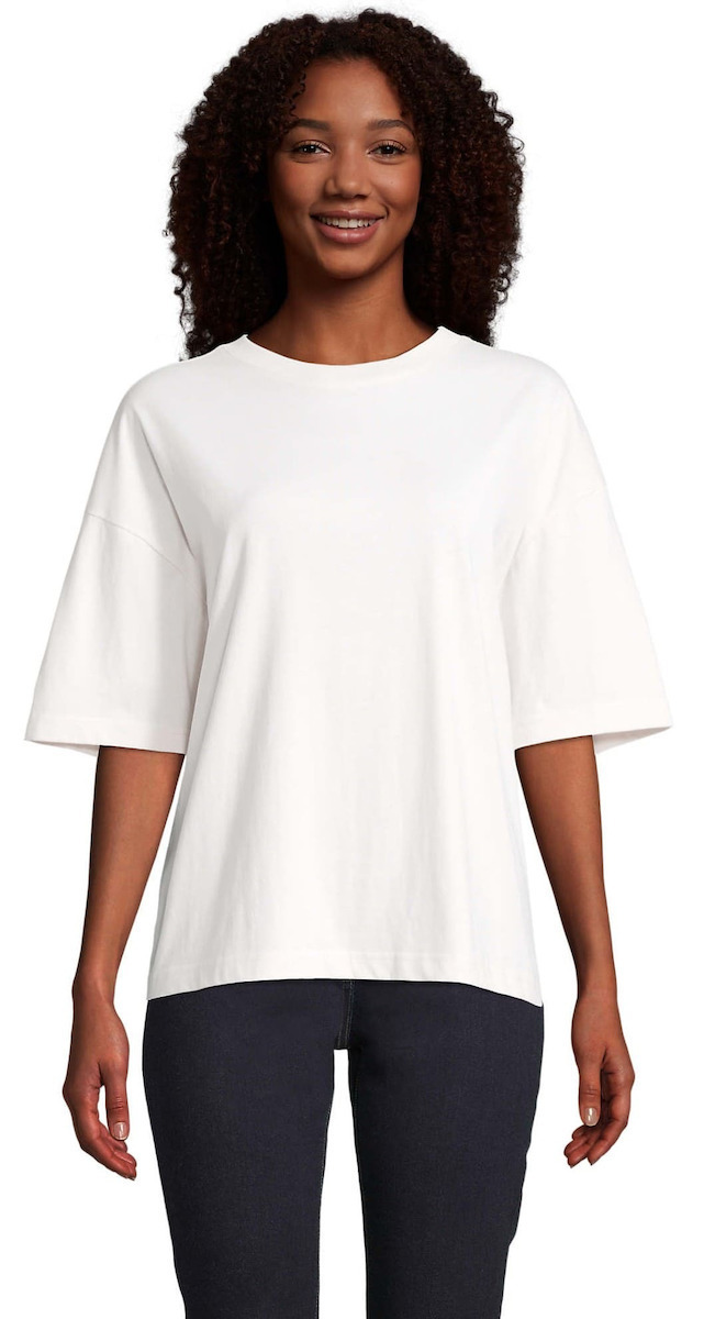 Sol's Boxy Γυναικείο T-shirt Κοντομάνικο σε Λευκό Χρώμα 03807-102 - Image 1