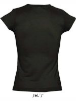 Sol's Moon Γυναικείο Διαφημιστικό T-shirt Κοντομάνικο Deep Black 11388-309 - Image 3