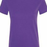 Sol's Regent Γυναικείο Διαφημιστικό T-shirt Κοντομάνικο Dark Purple 01825-712